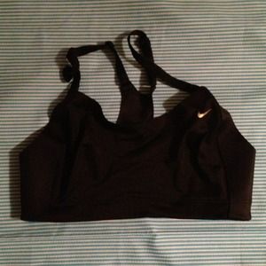 NIKE dri fit sports bra size- 32 D - worn once!