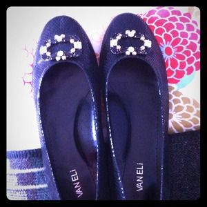 Serapie Ballet Flats by VanEli- 13 wide