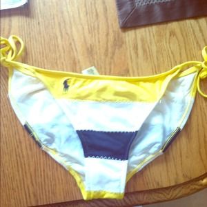 🎀HOLDING🎀Ralph Lauren Yellow Blue White Tie