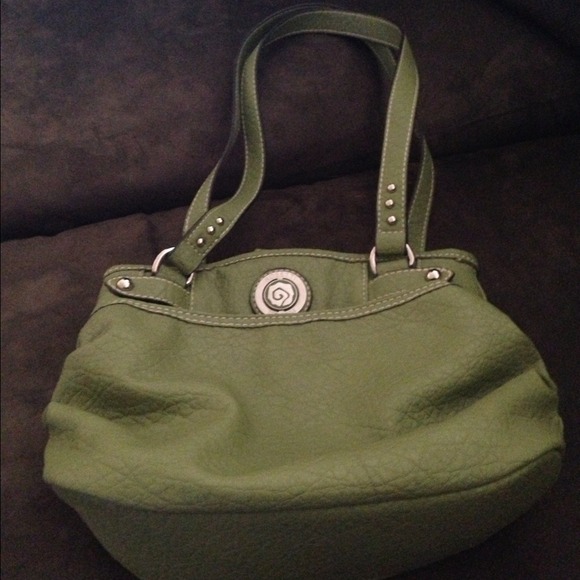 Small green purse