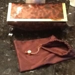 Tory Burch sunglass case and softcover
