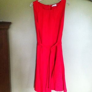 Calvin Klein tea length dress