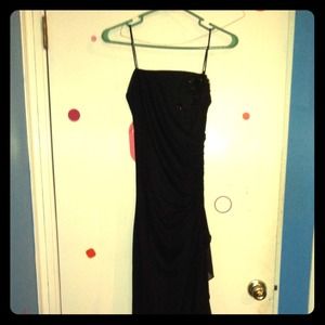 Black formal dress