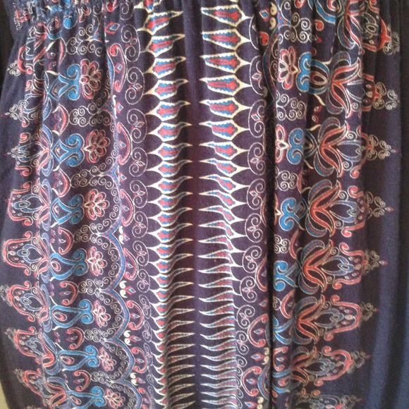 Tribal Print Blouse - Picture 2 of 3