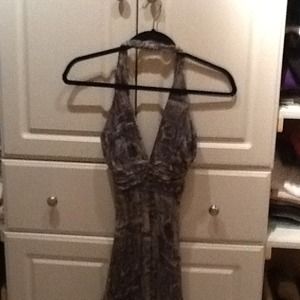 BCBG BLUE DRESS