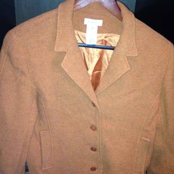 2PC tehen WOOL ORANG SUITE - Picture 3 of 3