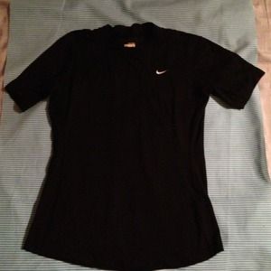 NIKE dry fit sport shirt - black - size SMALL