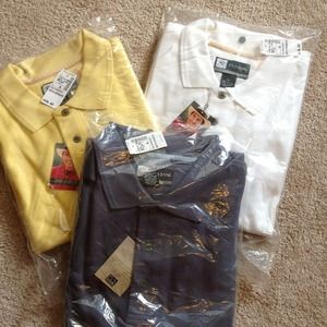 Men's Joseph A. Bank golf polo's