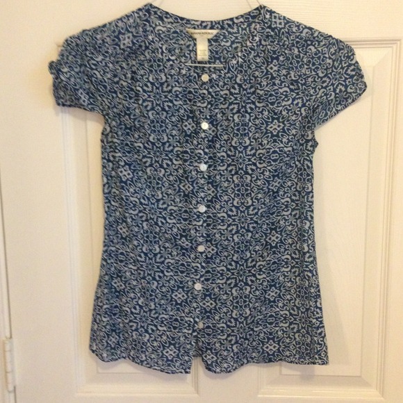 BUNDLED!!! Banana Republic cotton/silk blouse