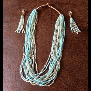 💙REDUCED 💙Beautiful necklace & earrings!