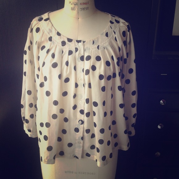 Polka Dot Blouse