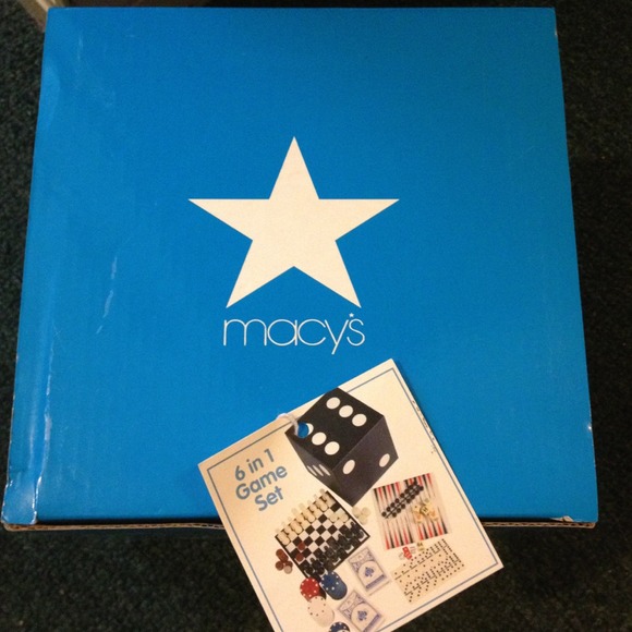 6 in 1 game set from MACY'S