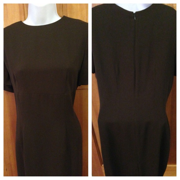 Olive Green/Brownish Color Dress