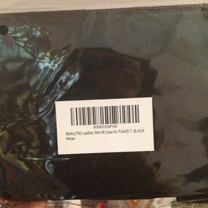 Leather slim fit case for kindle fire hd