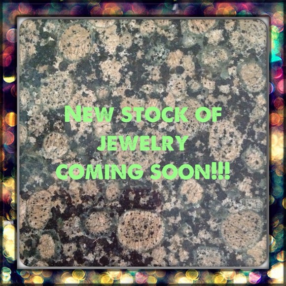 New stock of jewelry coming soon!!