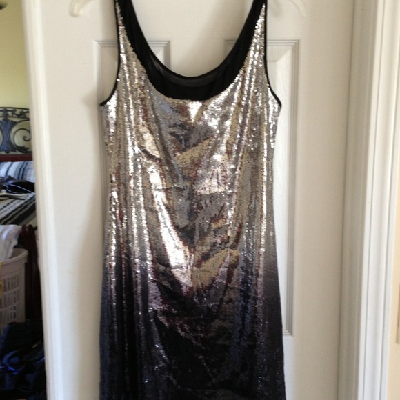 Rampage dress with sequence all around