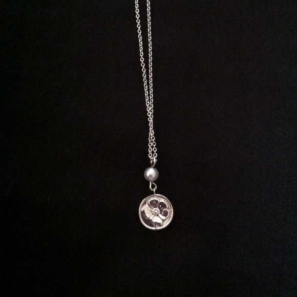 Tiffany & Co. Pearl and Silver Nature Necklace