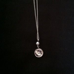 Tiffany & Co. Pearl and Silver Nature Necklace