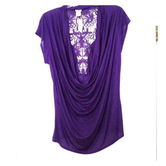 ❗SOLD❗Purple blouse $15