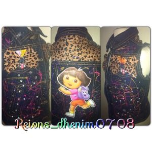 Kid Custom Dora vest Made by me