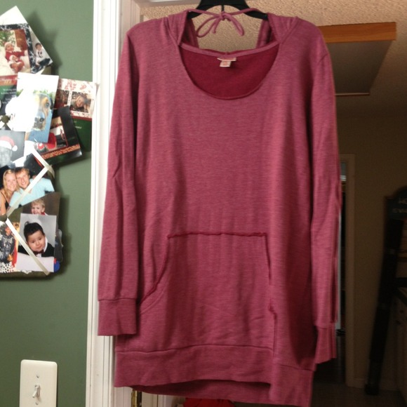 Mossimo Red Sweatshirt Hoodie