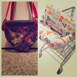 Bouncy seat and shopping cart cover!👶💋👍💕