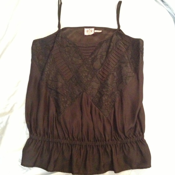 🎄Super Sale🎄 Juicy Couture Silk & Lace Camisole