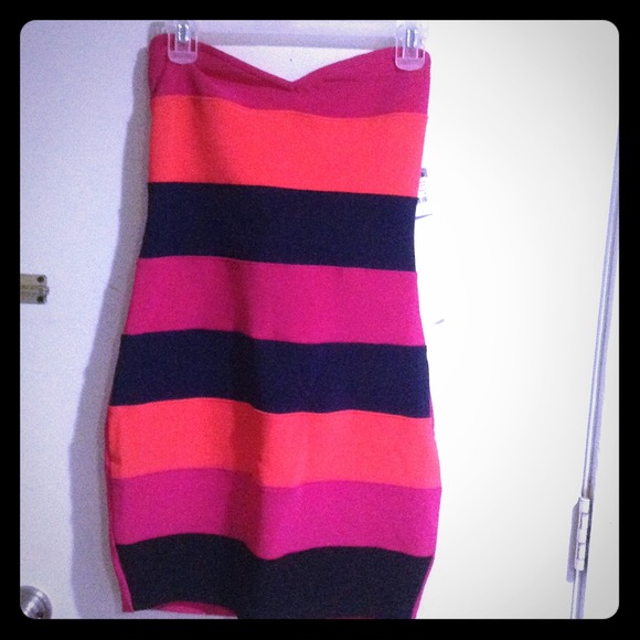 Semi-formal tube top dress