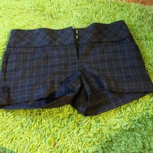 Plaid shorts