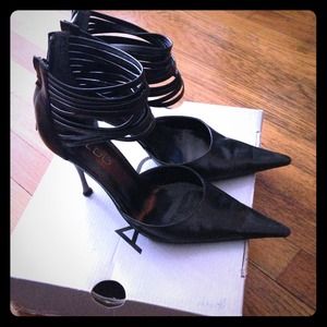 RESERVED - Black Aldo Shoes - all leather