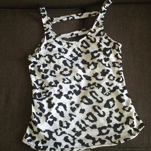 Trade w/ bbadgley Cheetah Print Top, great summer