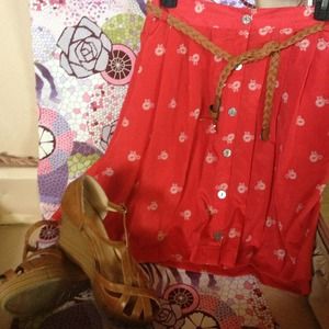 Bundle for kellirose Vin Insp Bicycle Print Skirt