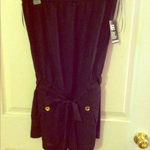 Brand new black express romper
