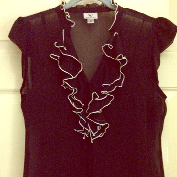Sheer blouse