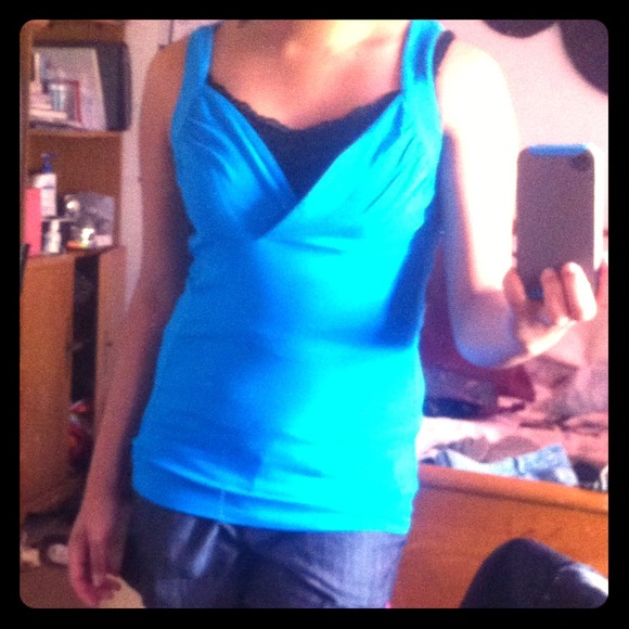 Electric Blue Express Top