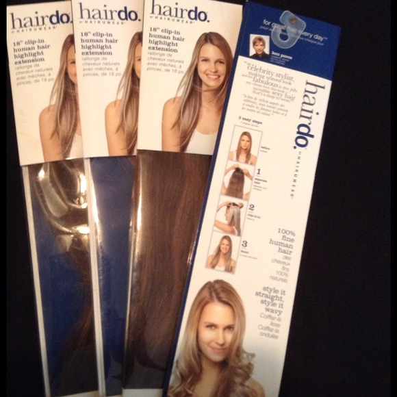 ******SOLD****New clip in hair extensions*****SOLD
