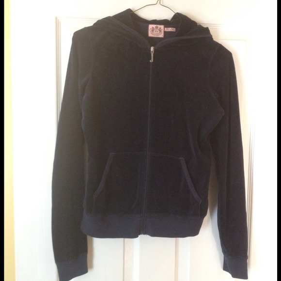 Juicy Couture Hoodie Navy Blue