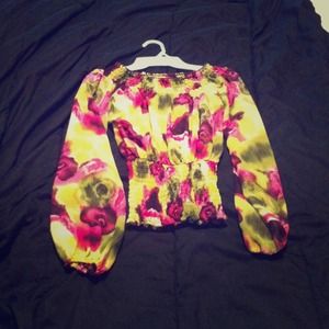 Floral blouse