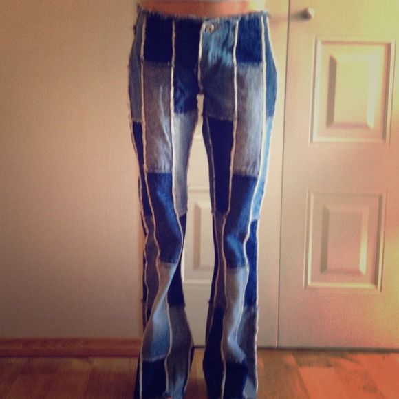 Patchwork jeans