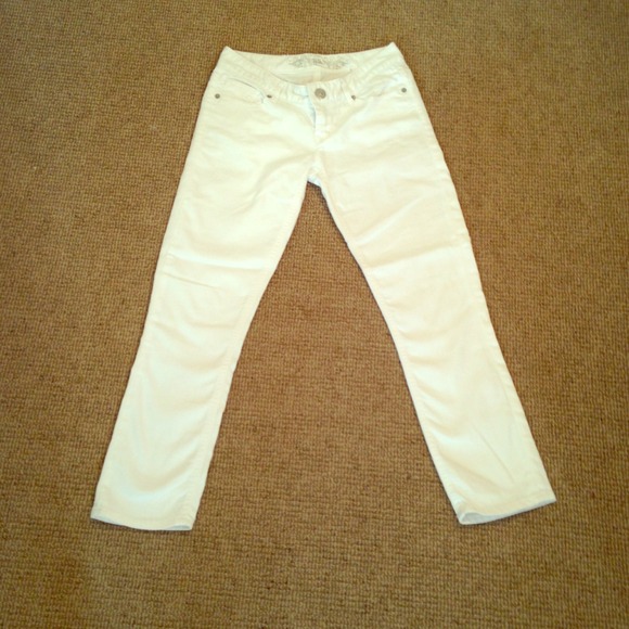 Perfect low-rise white jeans - Picture 1 of 2