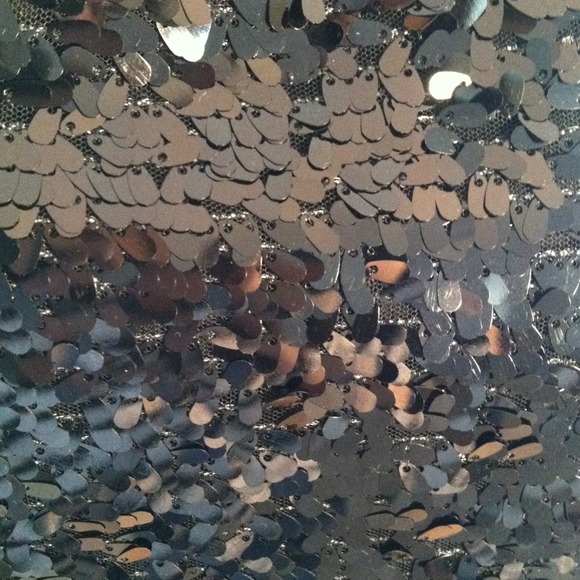 Essentials by Milano Black Sequin Top - Picture 2 of 4