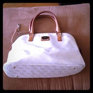 Dooney & Bourkey Ivory Satchel