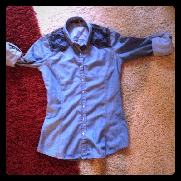 Denim Button Down