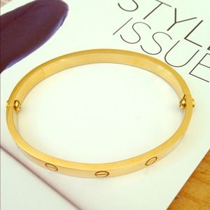 "Love" Screw Bracelet Price Lowered!