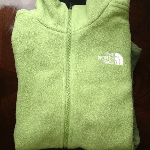 Lime Green Fleece Northface- Buy Now & Save!!