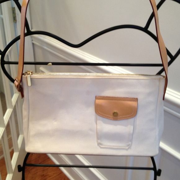 Burberry canvas and leather