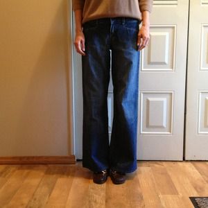 Wide leg jeans