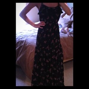 Beautiful! Long black dress