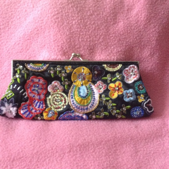 Sequined Clutch