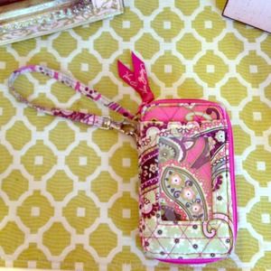 Vera Bradley ID wristlet